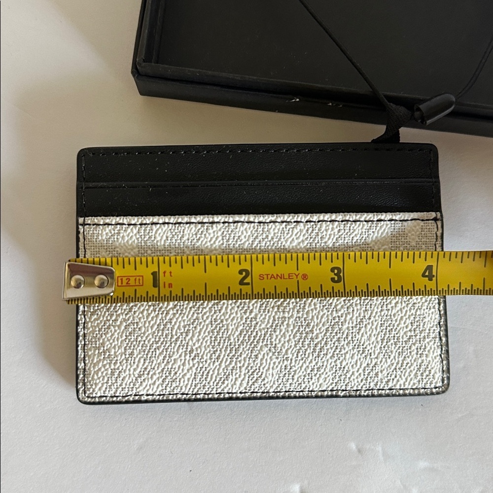 Michael Kors Black and White Card Holder - Picture 6 of 7
